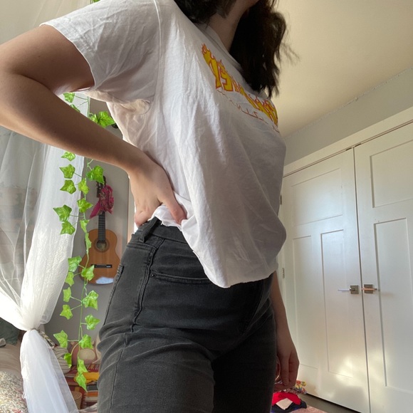 white trasher t-shirt - Picture 1 of 4